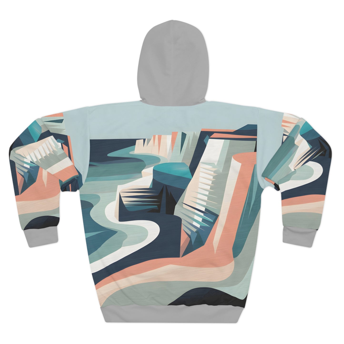 Opal Cliffs All Over Print Hoodie Adventure Ready Outdoor Apparel