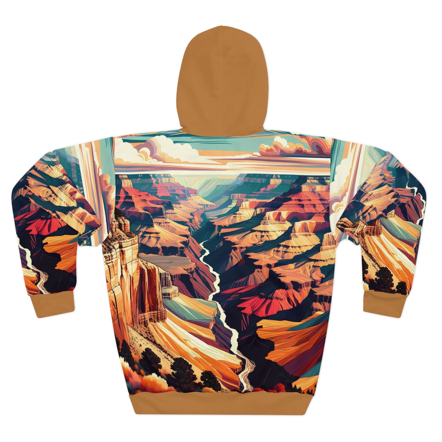 All-Over Print Hoodie featuring Grand Canyon National Park Design