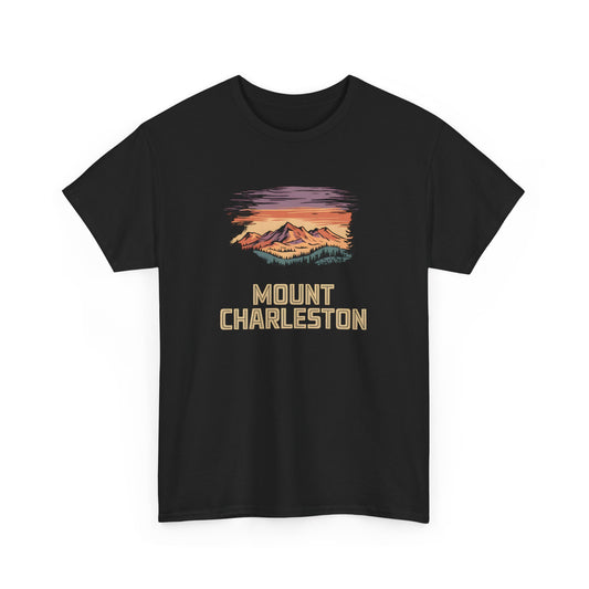 Mount Charleston Vintage Graphic T-Shirt Outdoor Adventure Apparel Gift