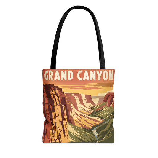 Grand Canyon Tote Bag Eco-Friendly All Over Print Shopping Bag Travel Gift
