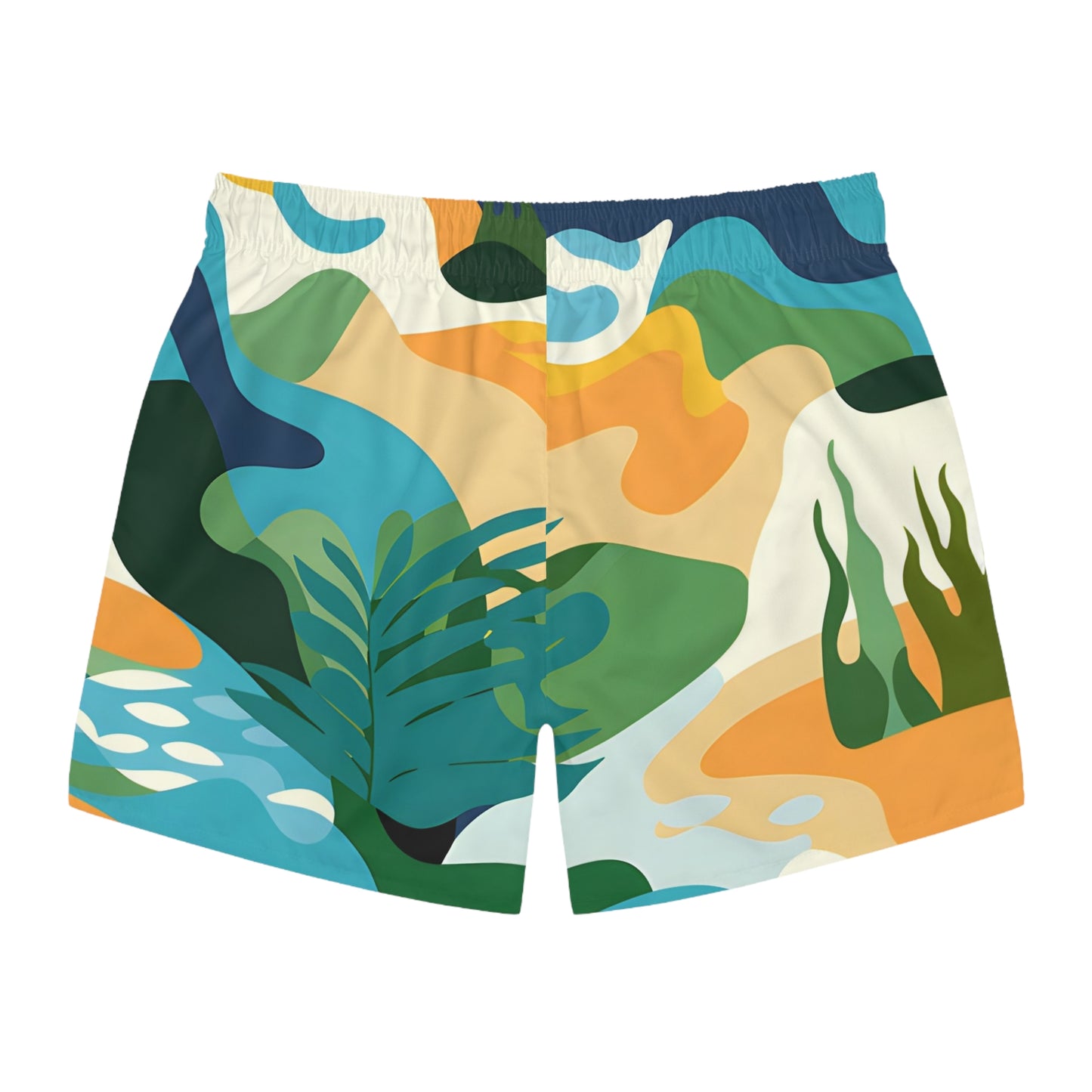 Kona Current Men's Swim Trunks Shorts Hawaiian Beachwear Summer Surf Surfer