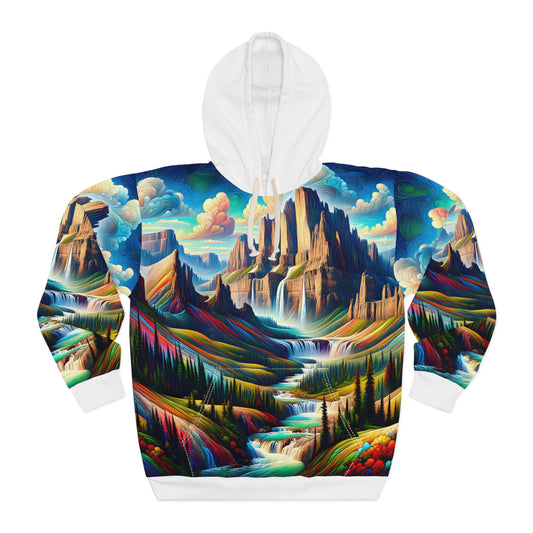 Grand Canyon National Park Hoodie - Unisex Pullover, All-Over Print Sweatshirt