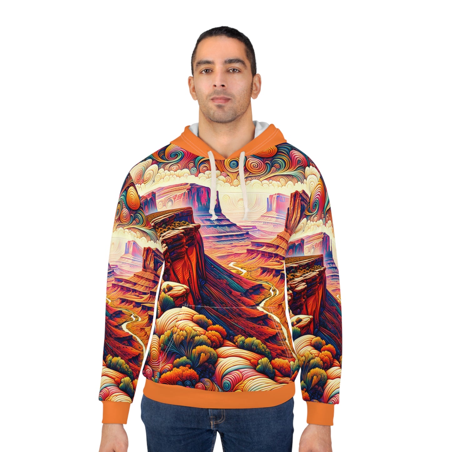 Canyonlands National Park All-Over Print Hoodie for Adventure Lovers