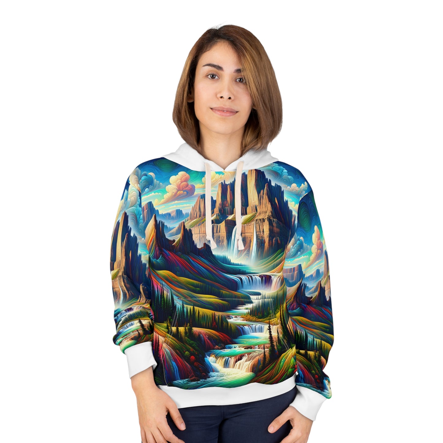 Grand Canyon National Park Hoodie - Unisex Pullover, All-Over Print Sweatshirt