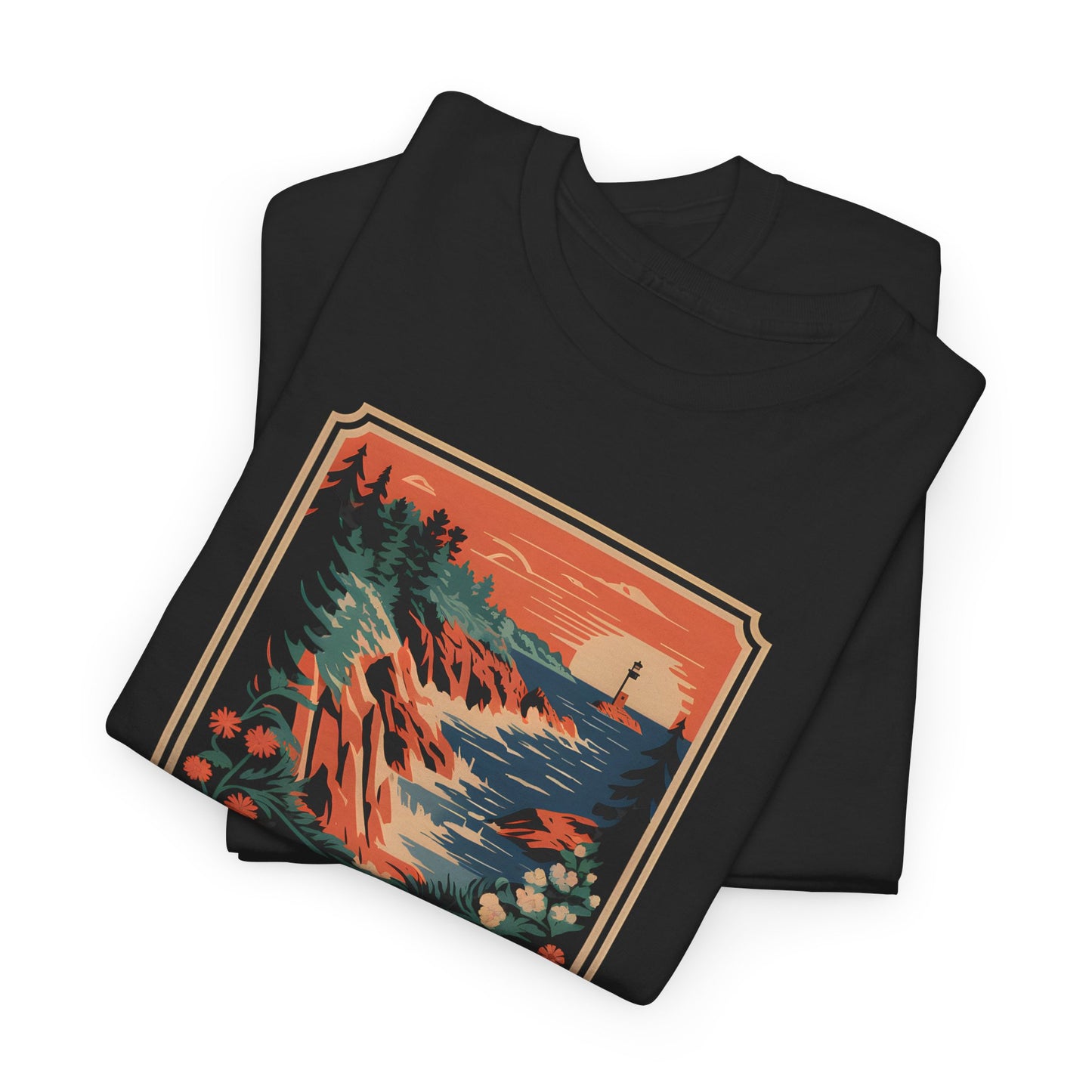 Acadia National Park Adventure Tee, Outdoor Graphic T-shirt, Hiking Apparel