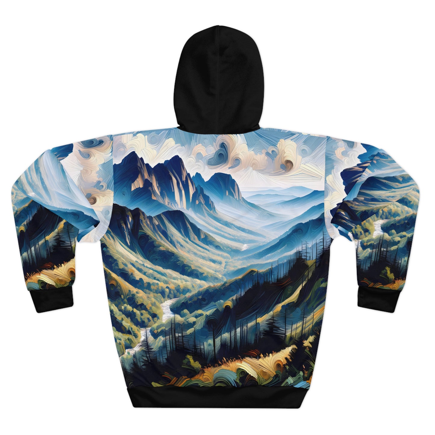 All-Over Print Hoodie featuring Stunning Zion National Park Landscape Design