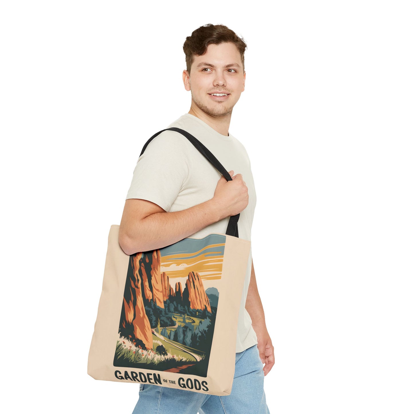 Garden of the Gods Tote Bag All Over Print Scenic Landscape Nature Art Travel