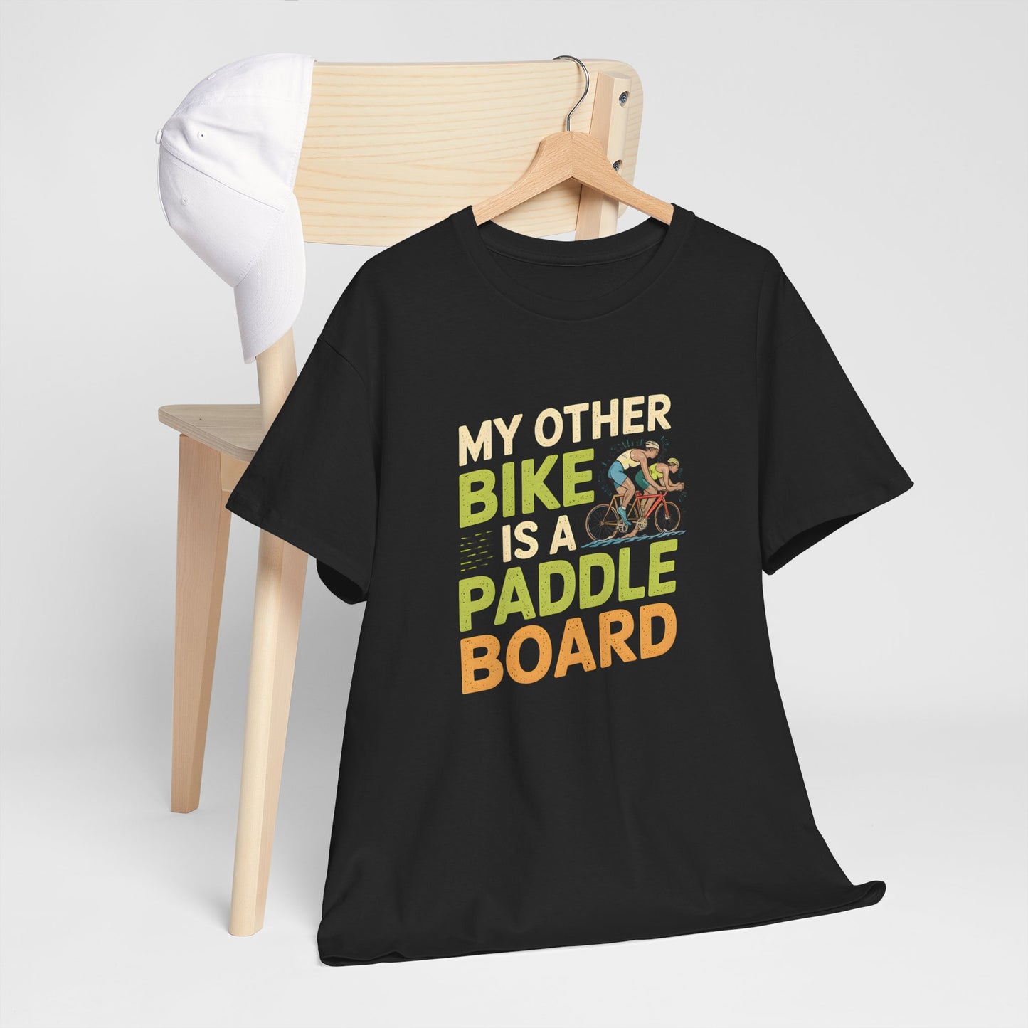 Other Bike Is a Paddle Board T-Shirt Funny Cycling SUP Outdoor Tee