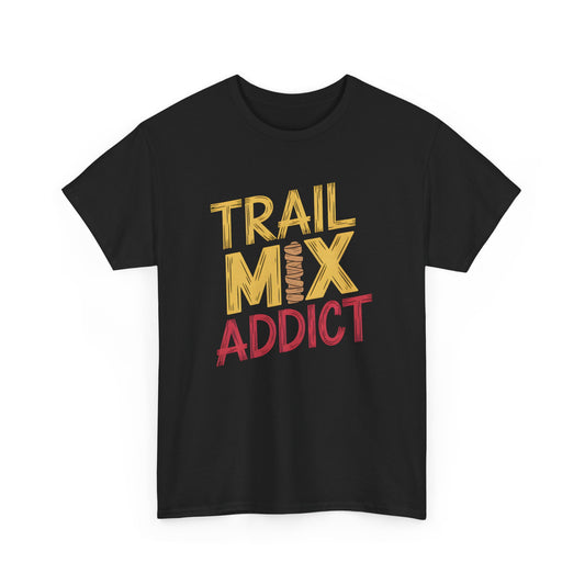 Trail Mix Addict Graphic Funny Snack Lover T-Shirt Gift for Outdoorsy People
