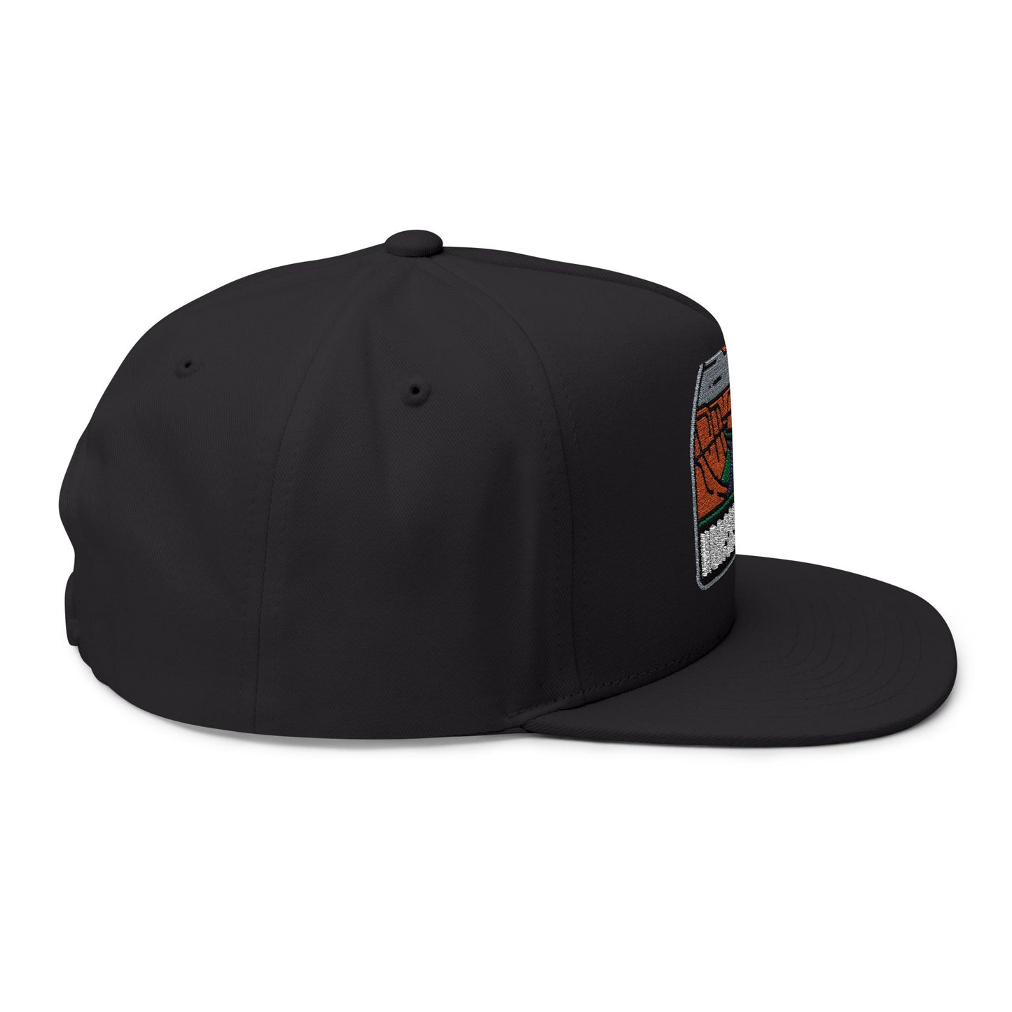Horseshoe Bend Flat Bill Hat Outdoor Adventure Apparel Unique Scenic Design