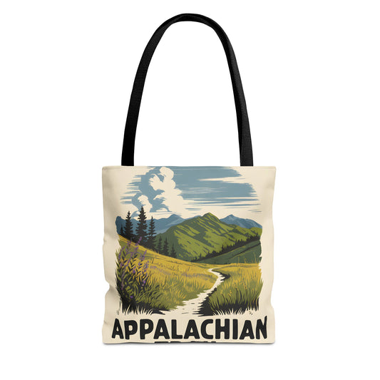 Appalachian Trail Tote Bag All Over Print Hiking Gift Nature Explorer Shoulder