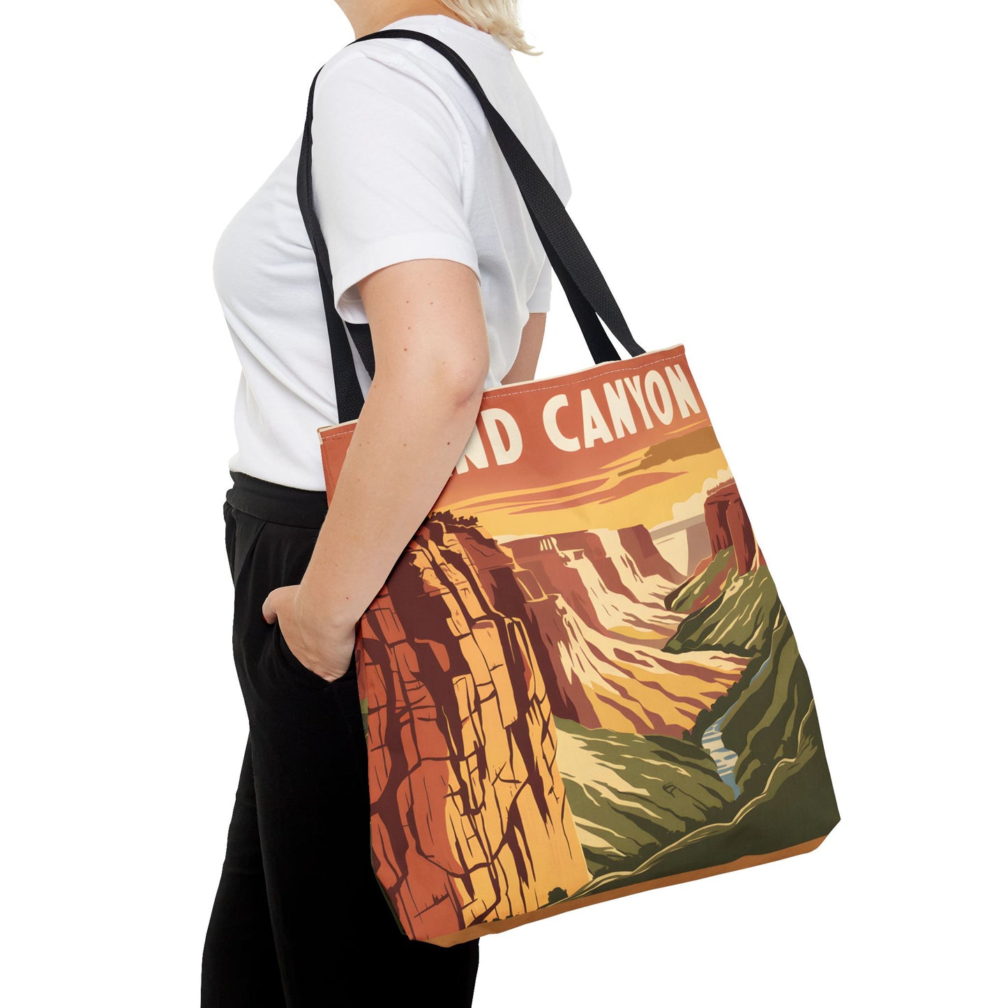 Grand Canyon Tote Bag Eco-Friendly All Over Print Shopping Bag Travel Gift