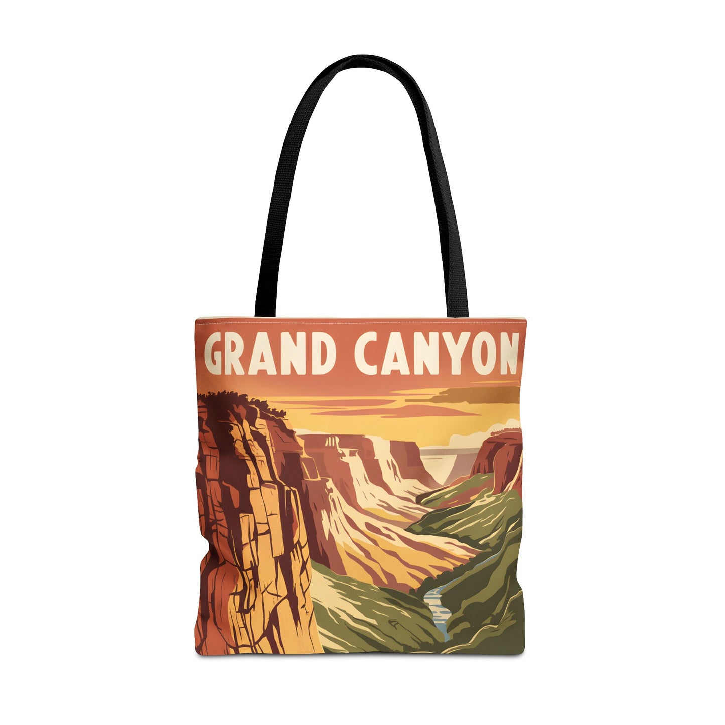 Grand Canyon Tote Bag Eco-Friendly All Over Print Shopping Bag Travel Gift