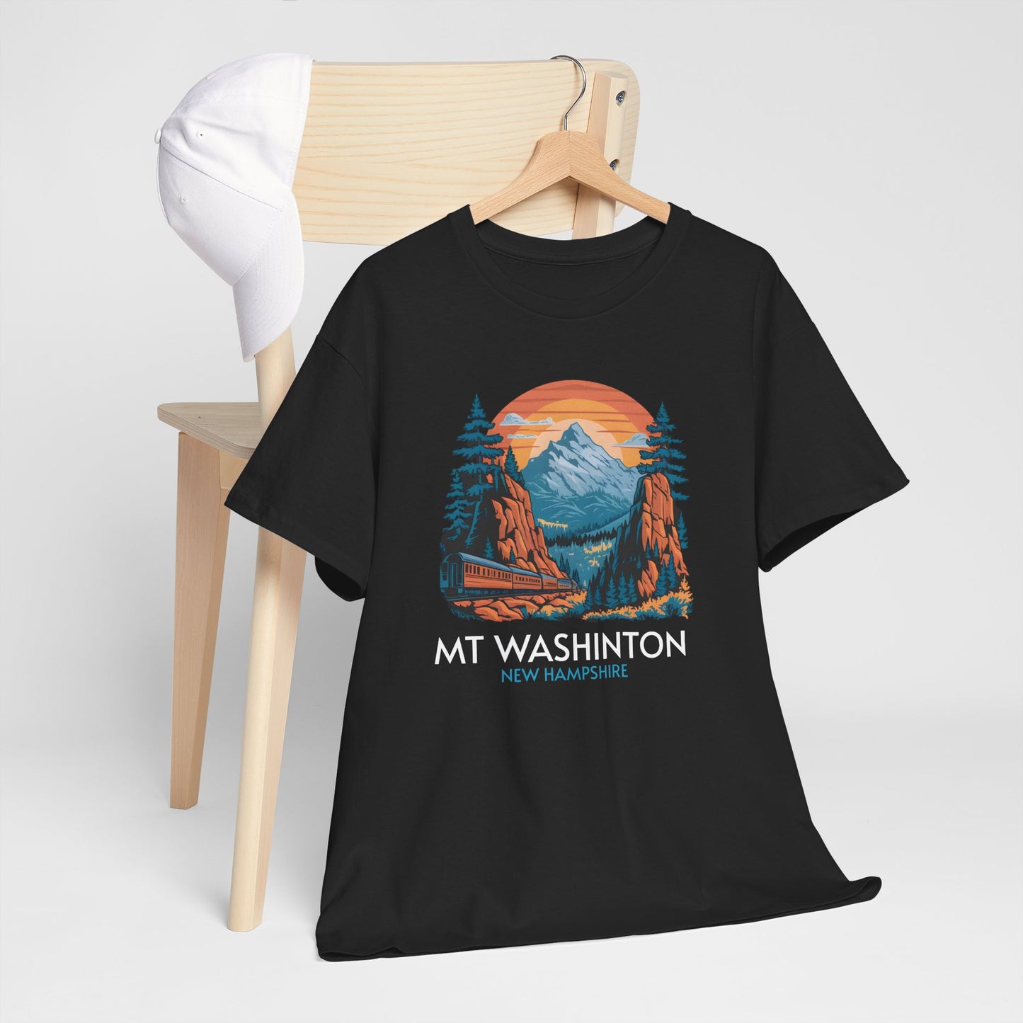 Mount Washington New Hampshire Vintage T-shirt Hiking Adventure Tee Shirt