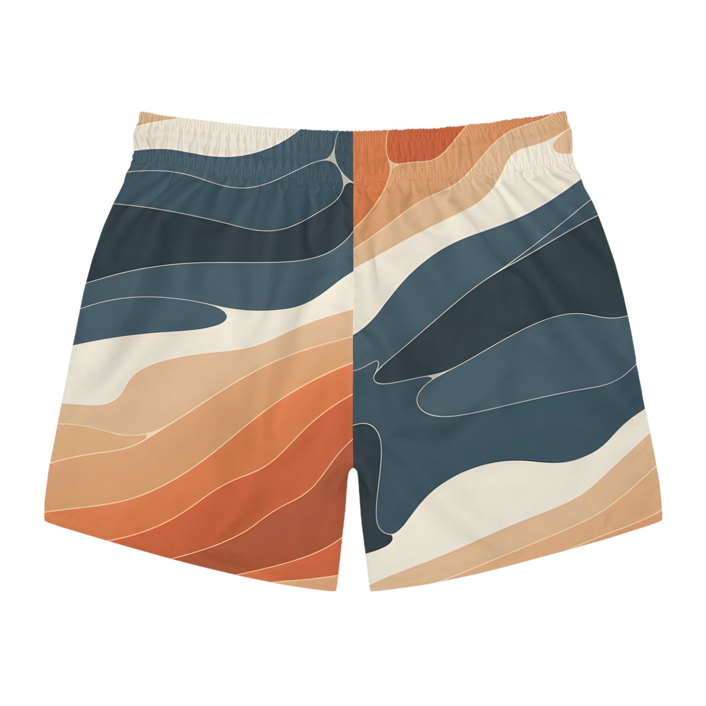 Sea Stack Men's Swim Trunks Beach Shorts Beachwear Quick Dry Casual Fit Summer