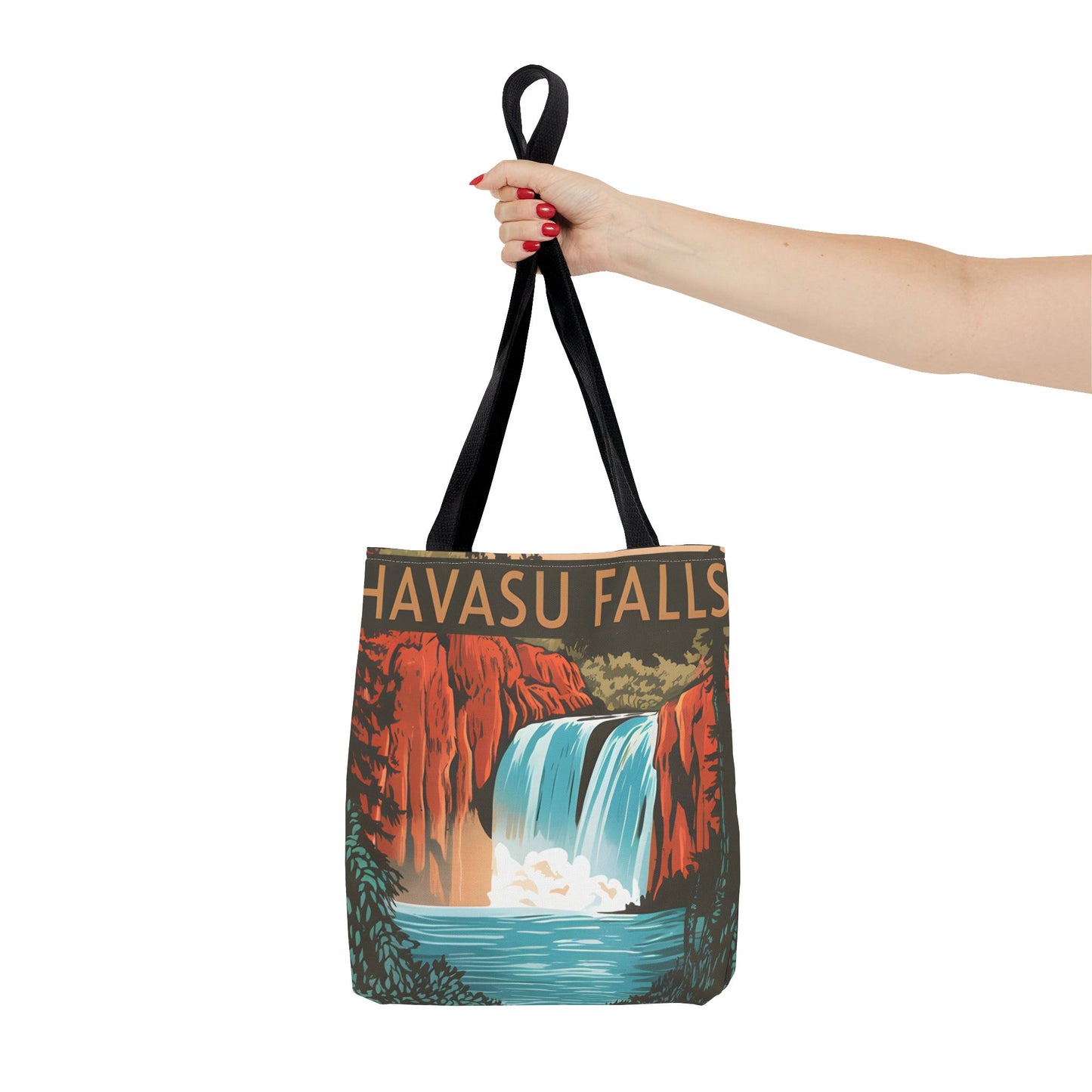Havasu Falls All Over Print Tote Bag Eco Friendly Travel Accessory