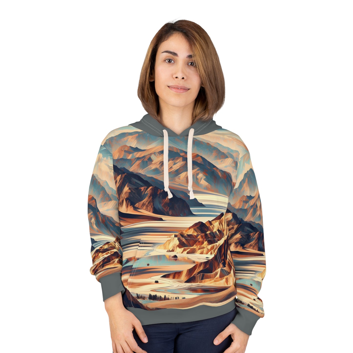 All-Over Print Hoodie Featuring Stunning Death Valley National Park Design