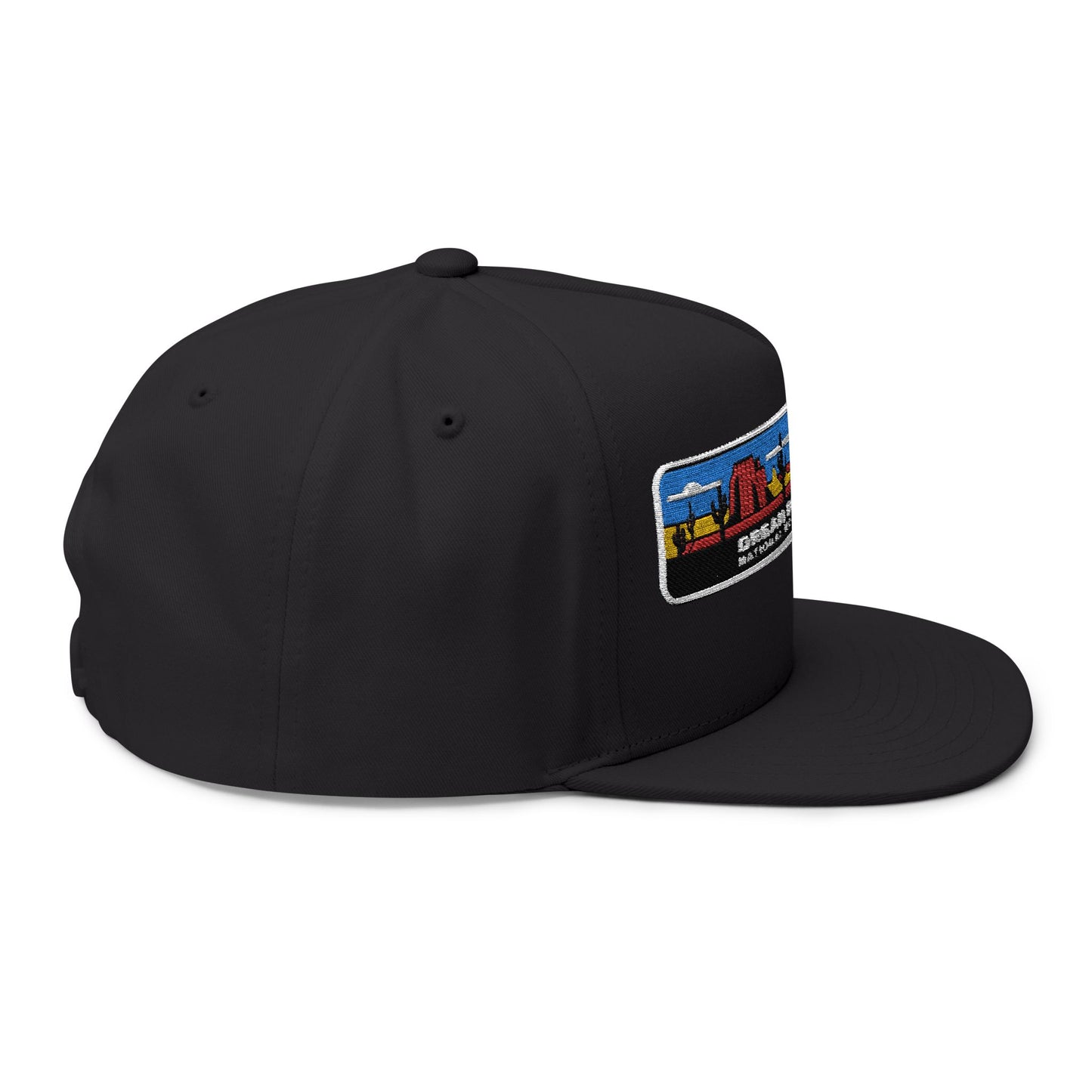 Organ Pipe Cactus National Monument Arizona Flat Bill Hat Adjustable Snapback