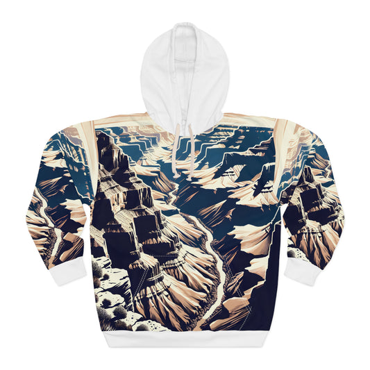 All-Over Print Hoodie Featuring Grand Canyon National Park Design