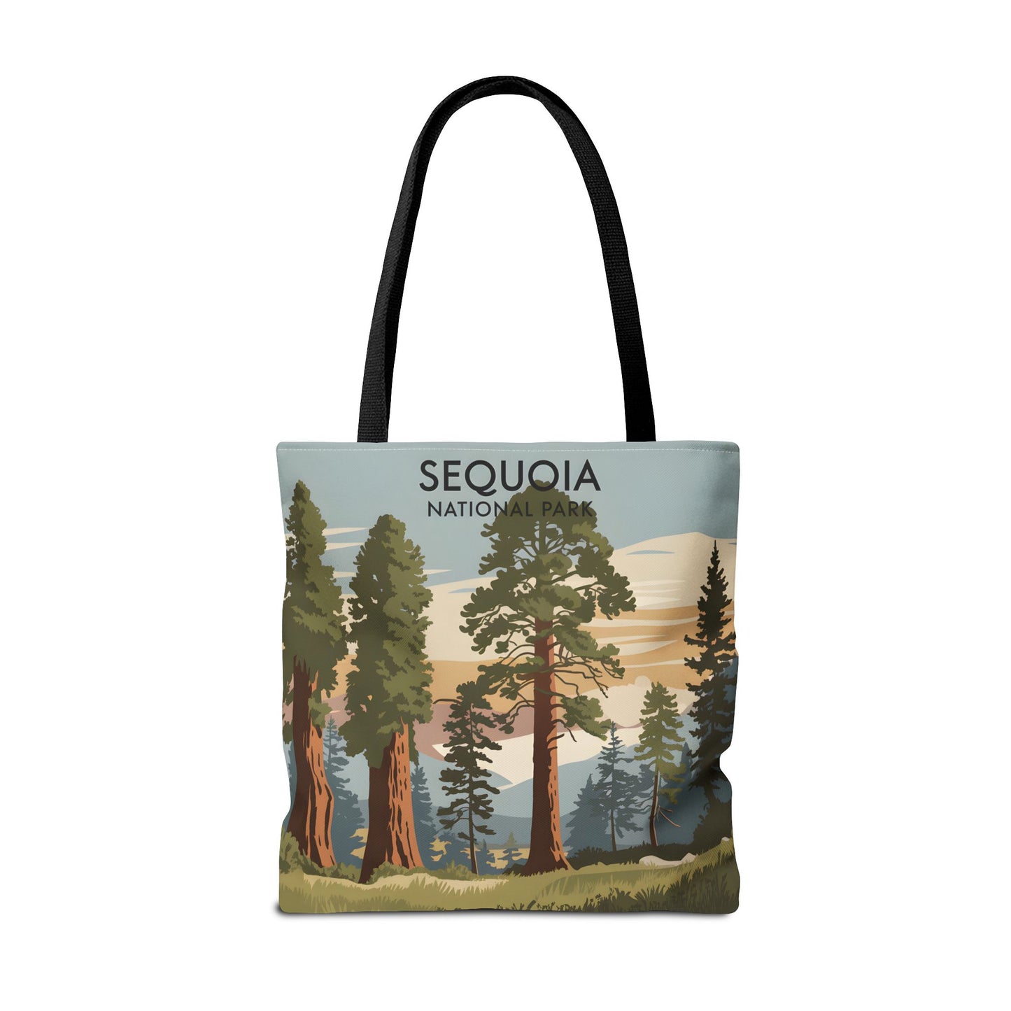 Sequoia National Park All Over Print Tote Bag Eco-Friendly Travel Apparel