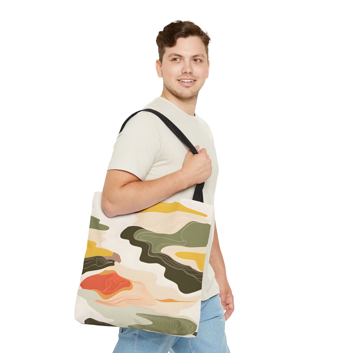 Earth Echo Tote Bag Eco Friendly Fashion Statement Sustainable Style