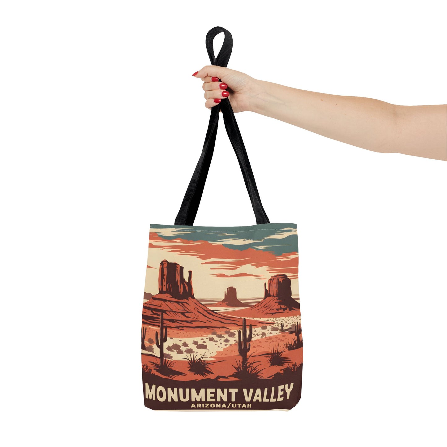 Monument Valley Arizona Utah All Over Print Tote Bag Desert Landscape Gift