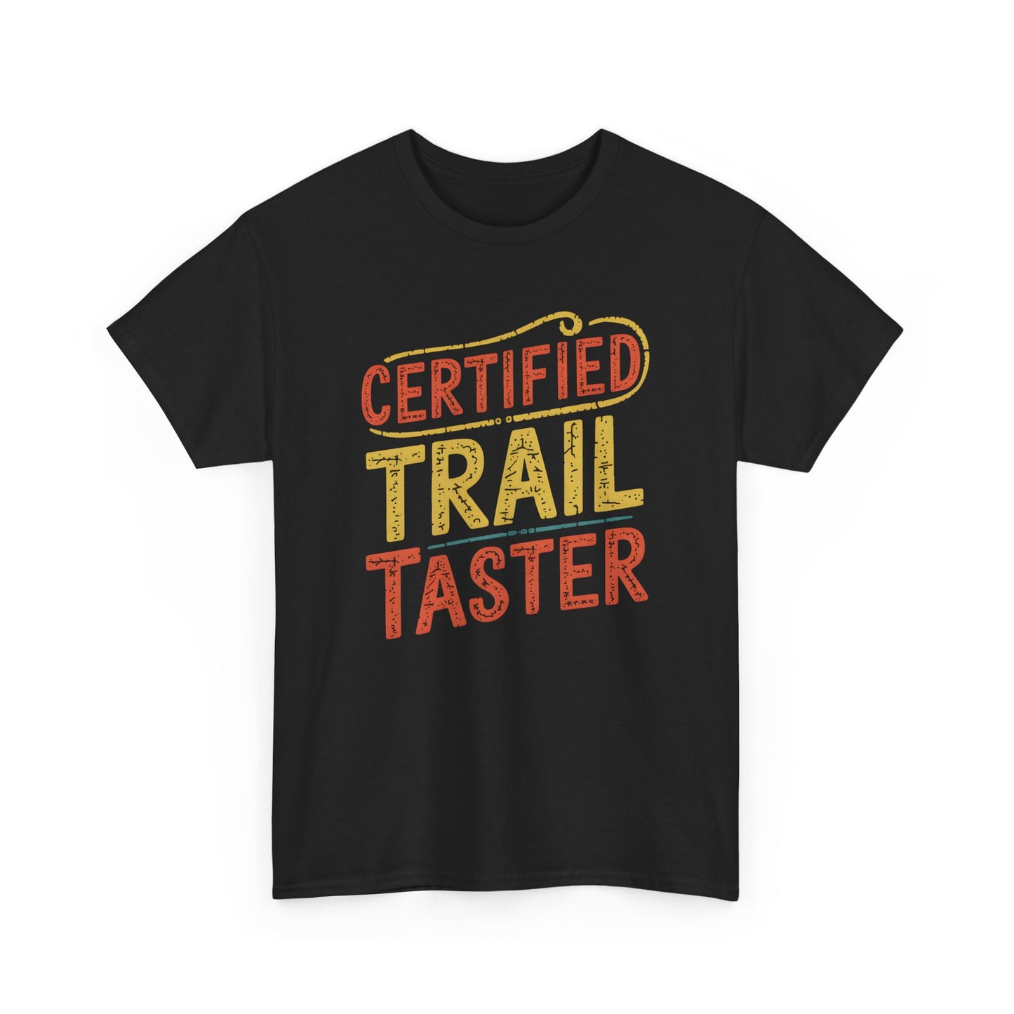 Certified Trail Taster Retro Vintage Hiking T-Shirt Outdoor Apparel Graphic Tee