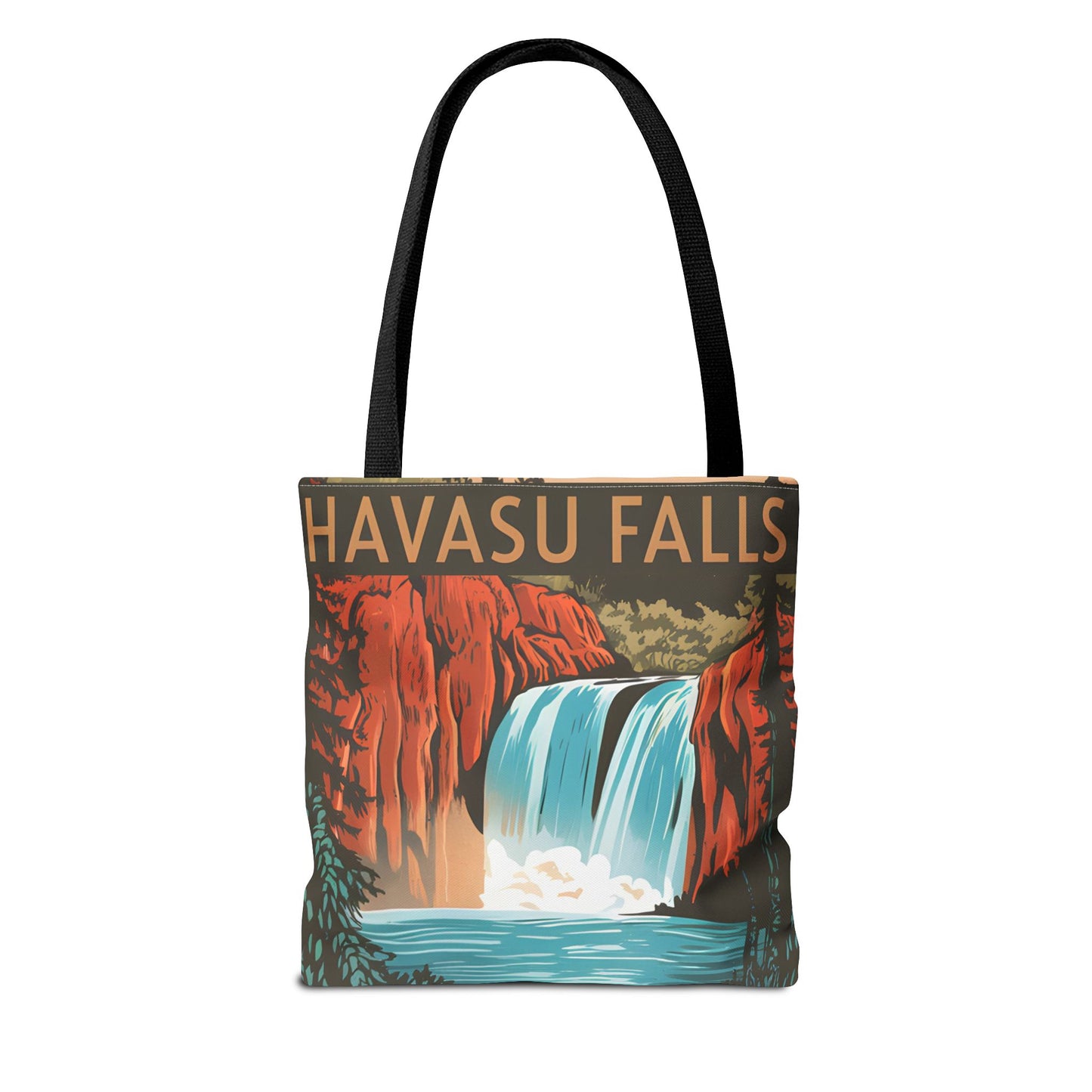 Havasu Falls All Over Print Tote Bag Eco Friendly Travel Accessory