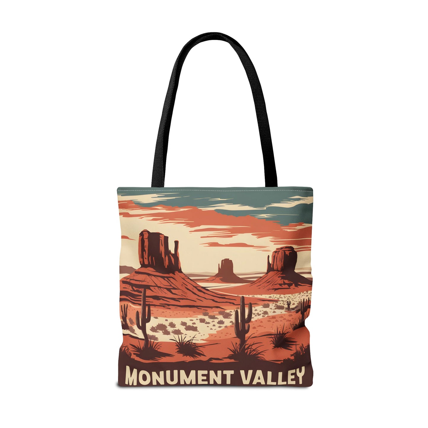 Monument Valley Arizona Utah All Over Print Tote Bag Desert Landscape Gift