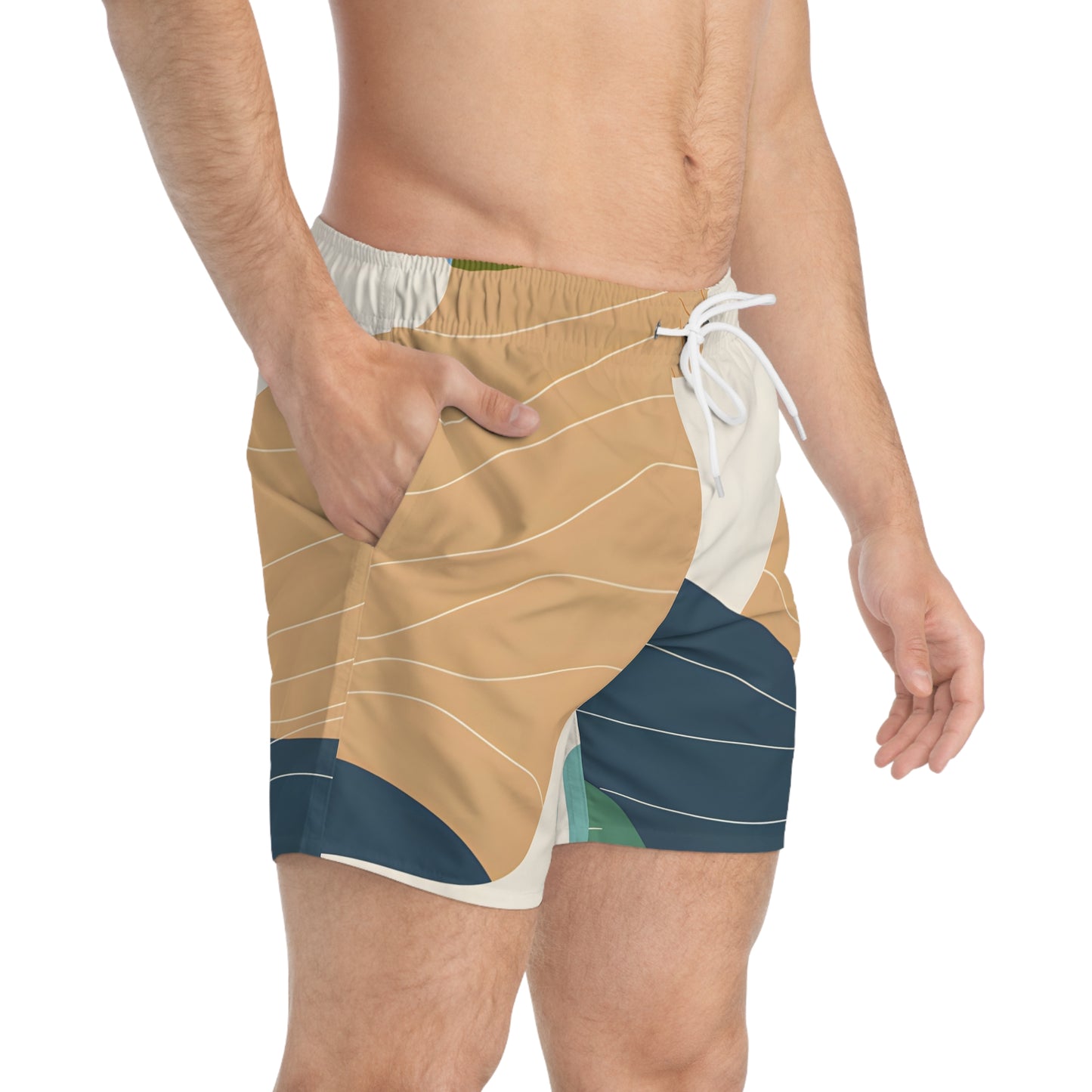 Coastal Mirage Mens Swim Trunks Beachwear Swimming Shorts