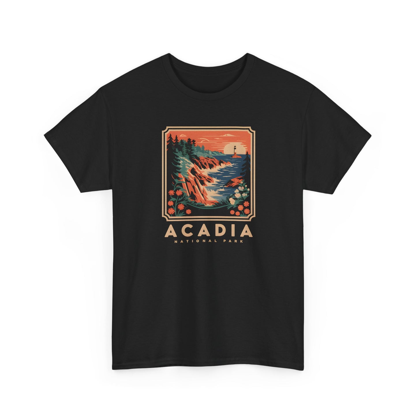 Acadia National Park Adventure Tee, Outdoor Graphic T-shirt, Hiking Apparel