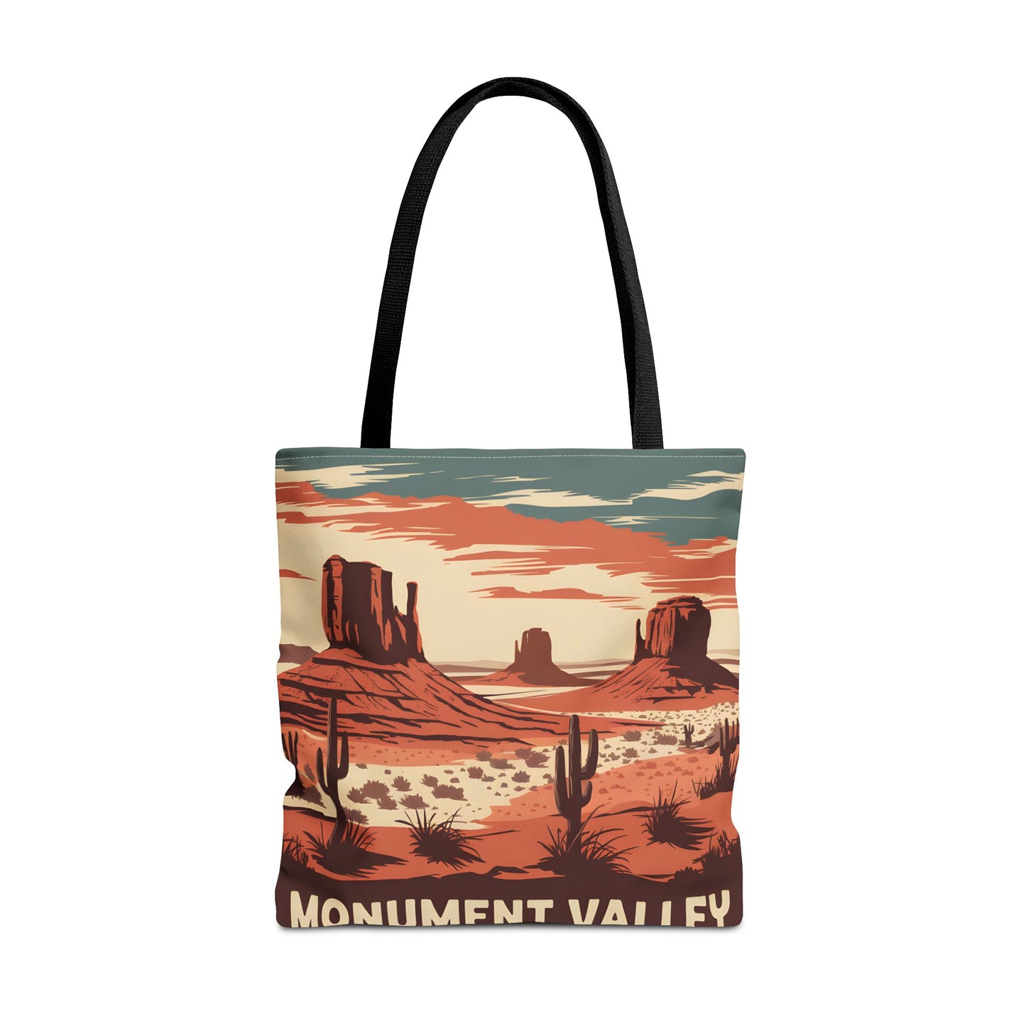 Monument Valley Arizona Utah All Over Print Tote Bag Desert Landscape Gift