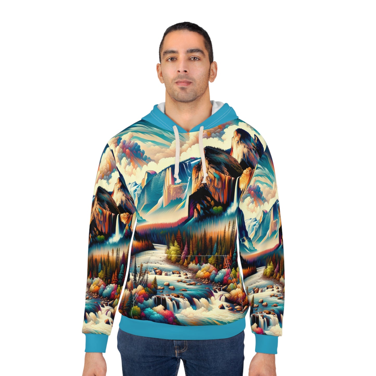 National Park Artistic Hoodie All-Over Print National Park Sweatshirt