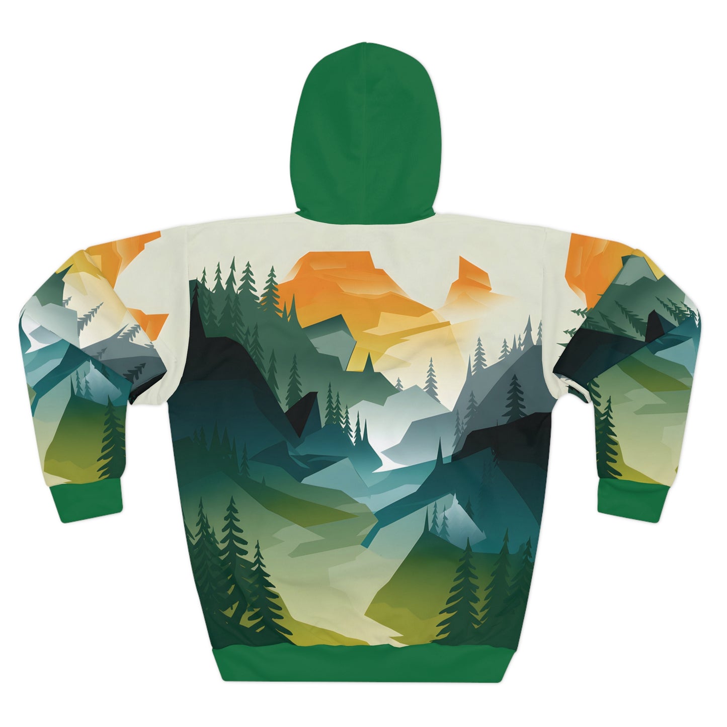 Shadow Range All-Over Print Hoodie Outdoor Apparel for Adventure Travel Wear