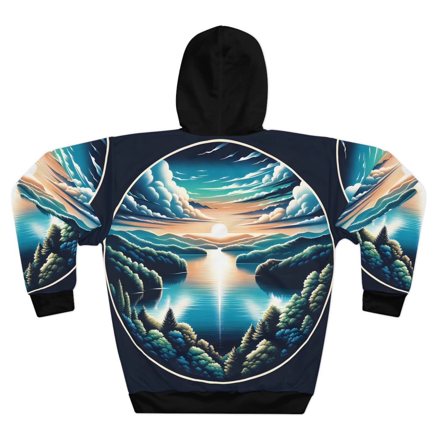 Lake Cumberland Hoodie All Over Print Outdoor Adventure Travel Apparel Wear