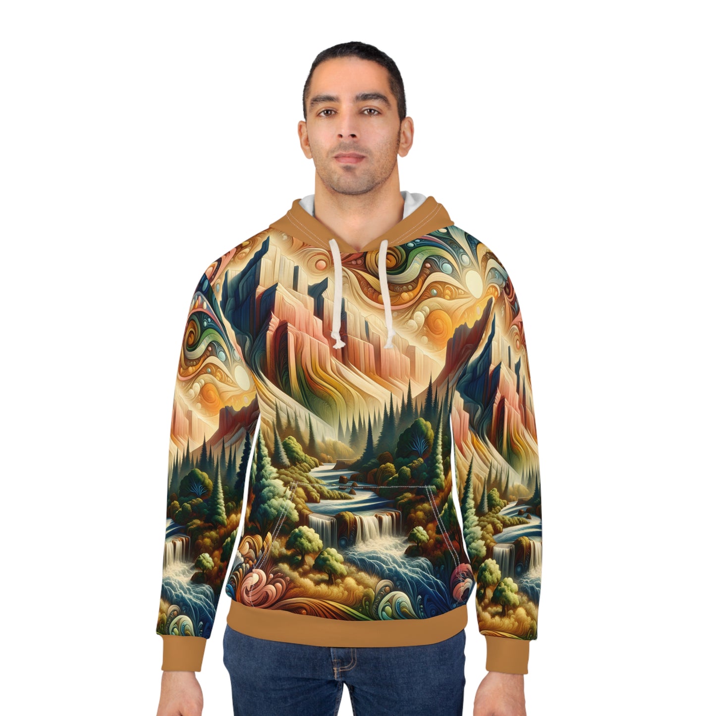 Petrified Forest National Park Hoodie All-Over Print Nature Art Pullover