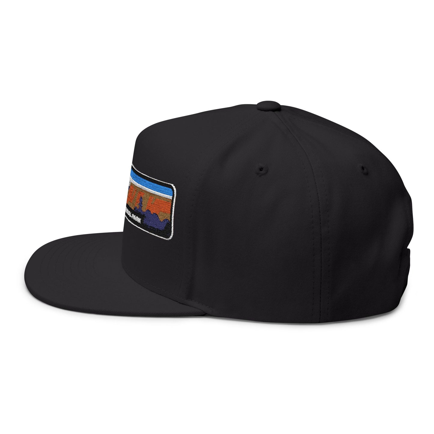 Kings Canyon National Park Flat Bill Hat Outdoor Adventure Gear Casual Wear