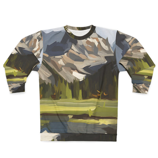 Mount Roraima Inspired All Over Print Hoodie Outdoor Travel Apparel