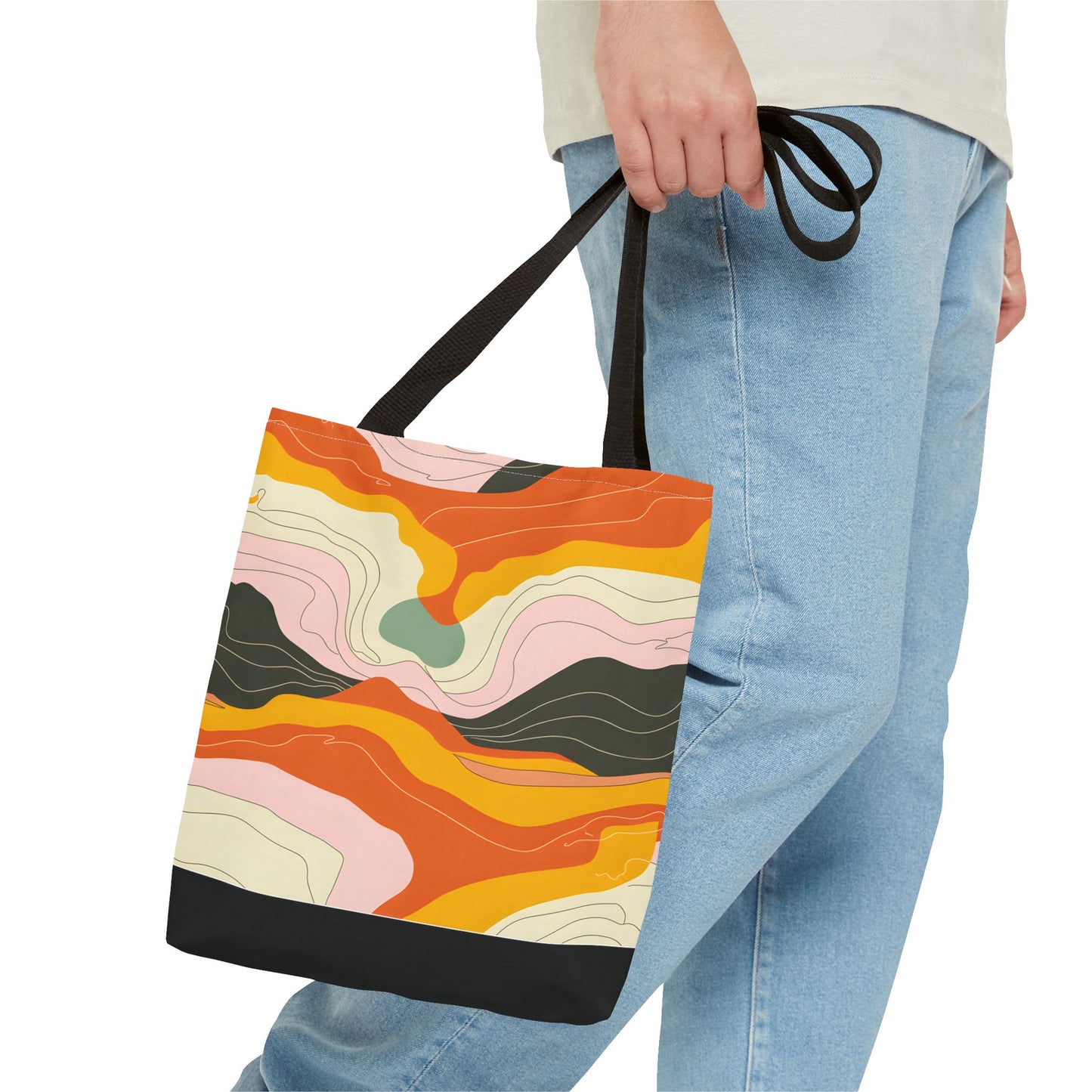 Colorful Art Tote Bags Unique Design Collection - Tote Bag