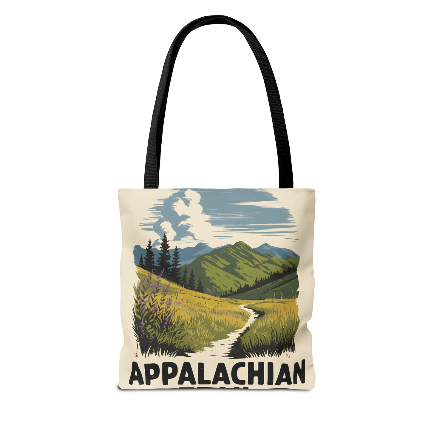 Appalachian Trail Tote Bag All Over Print Hiking Gift Nature Explorer Shoulder