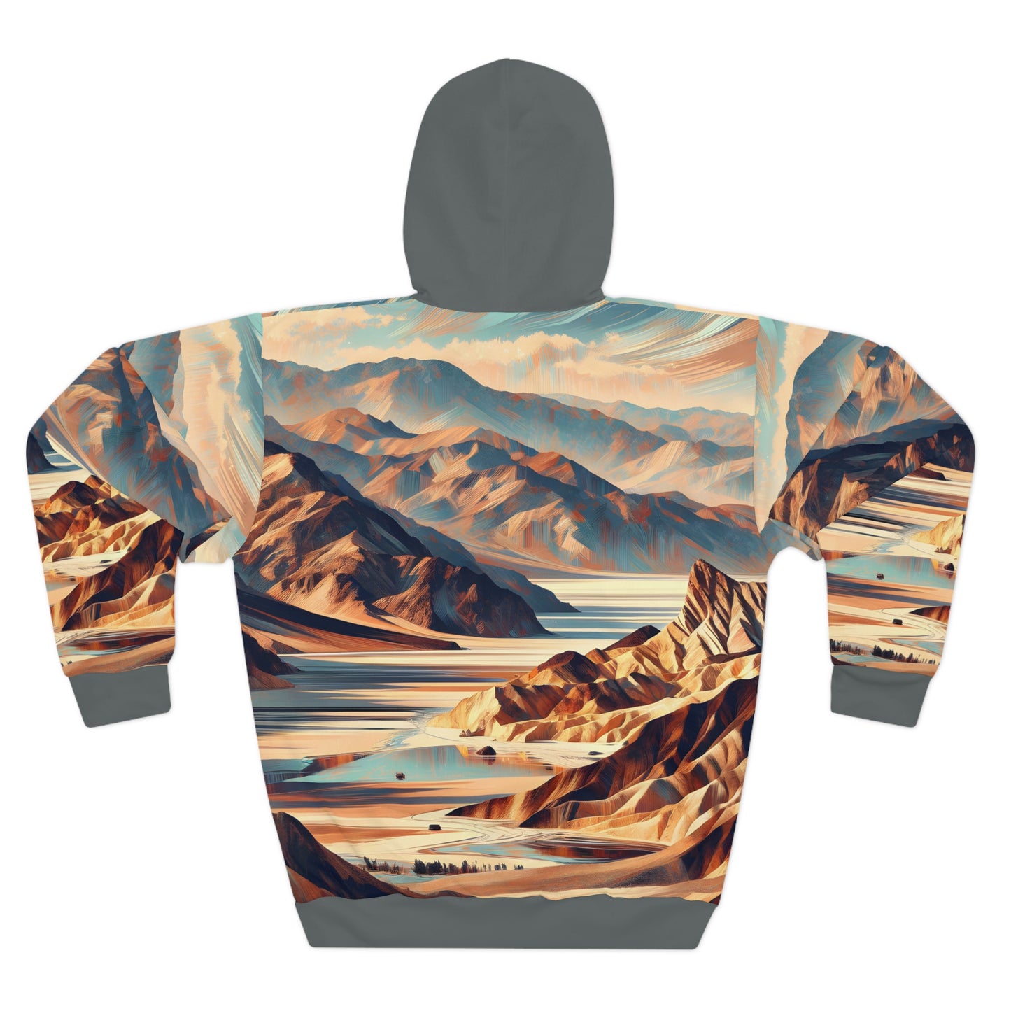 All-Over Print Hoodie Featuring Stunning Death Valley National Park Design