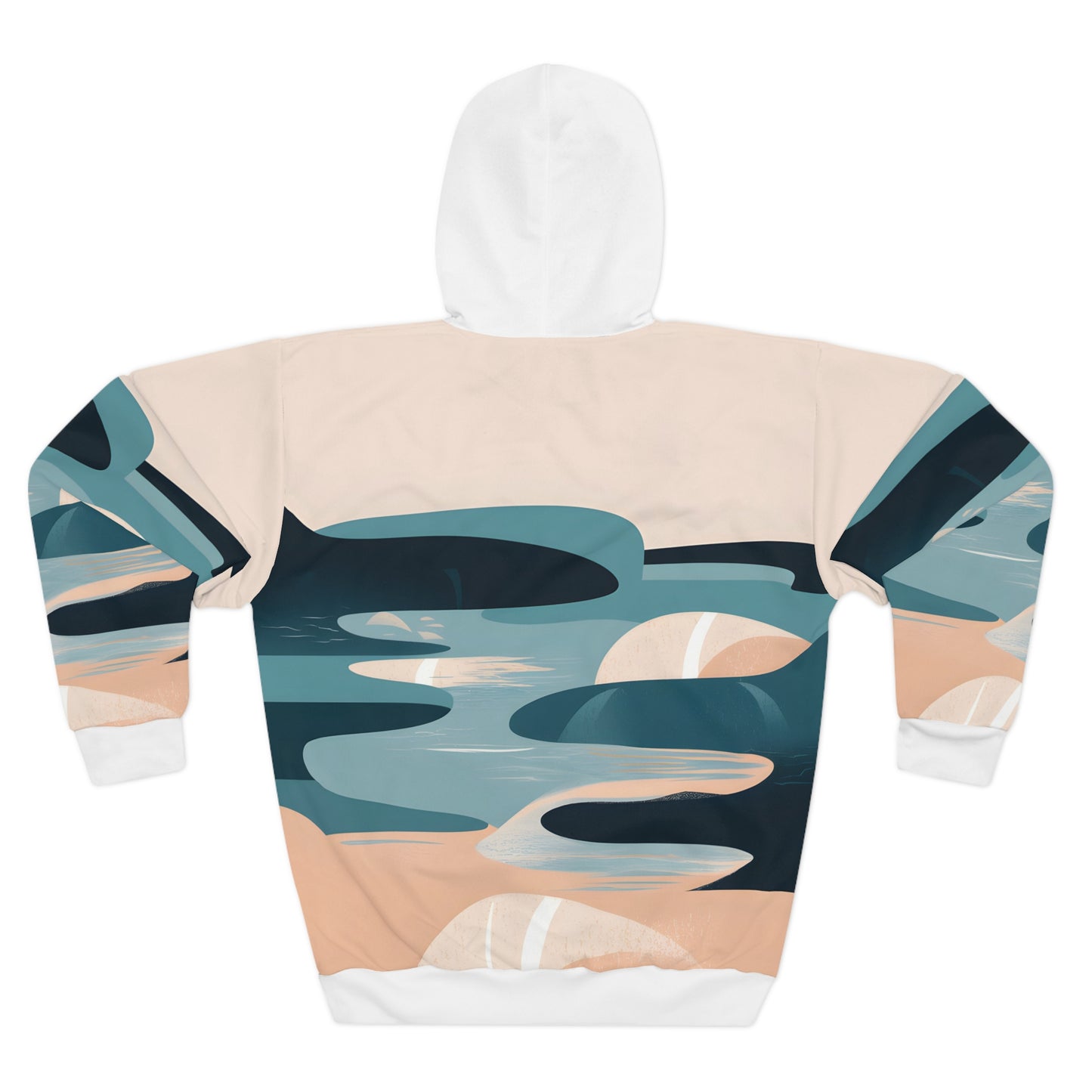 Faded Light Hoodie All-Over Print Outdoor National Parks Adventure Apparel