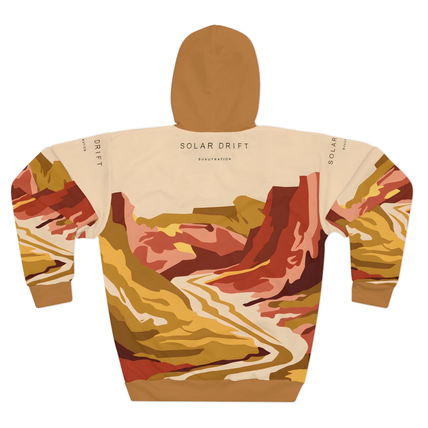 Solar Drift All Over Print Hoodie Outdoor Warm Travel Apparel National Parks