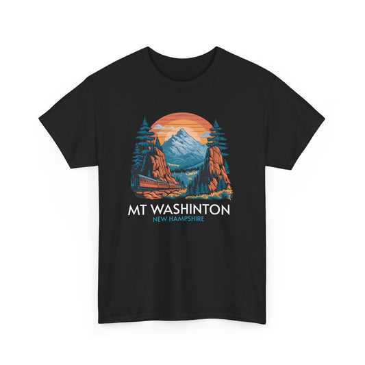 Mount Washington New Hampshire Vintage T-shirt Hiking Adventure Tee Shirt