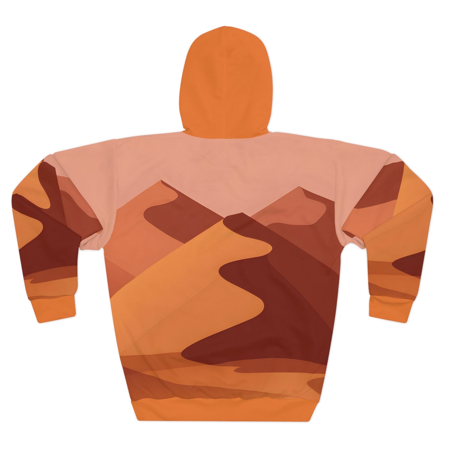 Shifting Dunes Hoodie All Over Print Desert Art Pullover Outdoor Travel Apparel