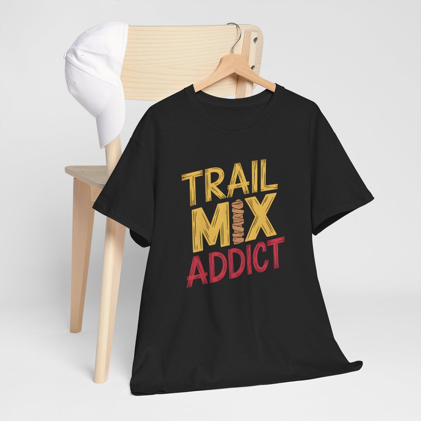 Trail Mix Addict Graphic Funny Snack Lover T-Shirt Gift for Outdoorsy People