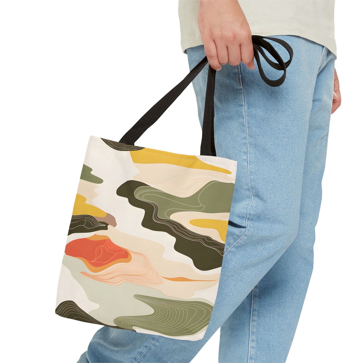 Earth Echo Tote Bag Eco Friendly Fashion Statement Sustainable Style