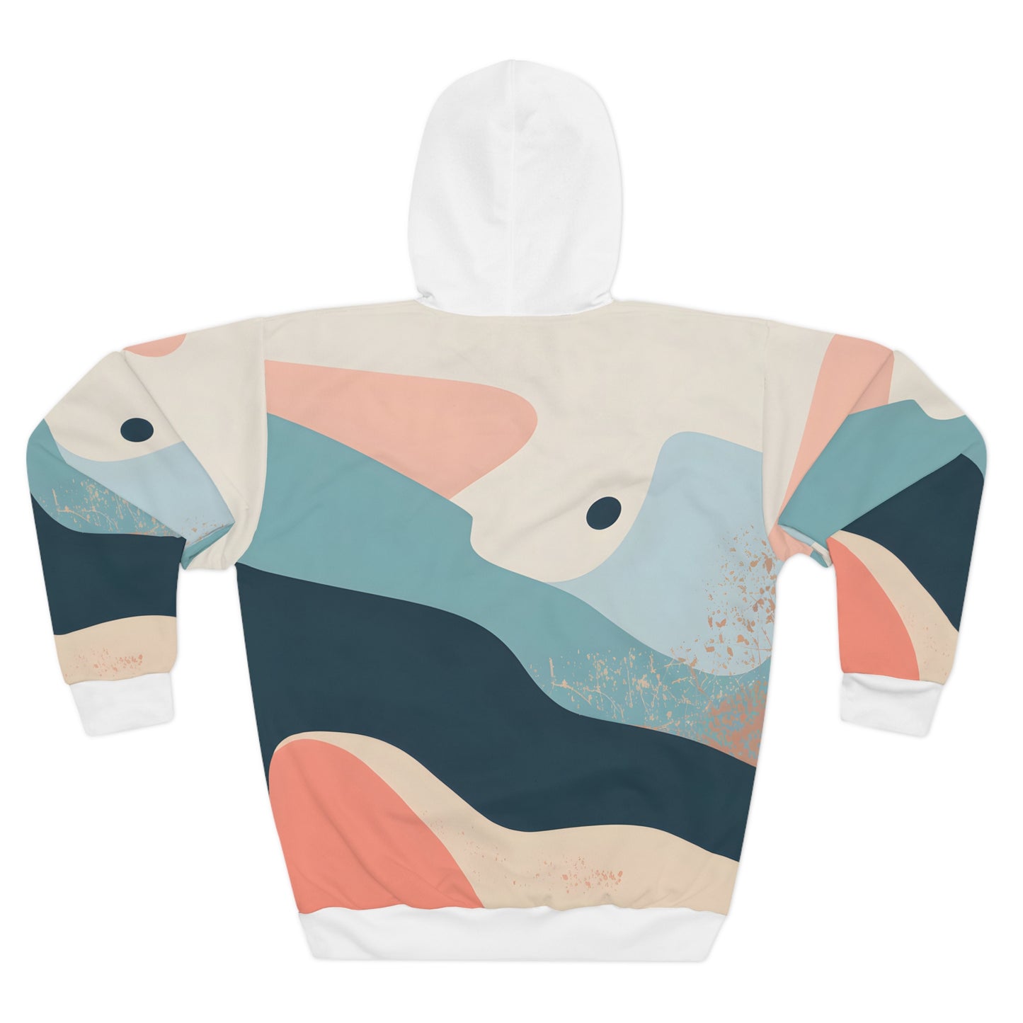 Silent Pulse All Over Print Pullover Hoodie Inspired Outdoor Travel Apparel