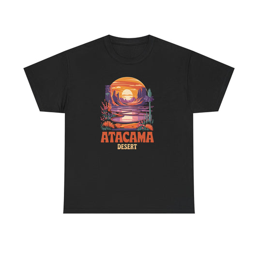 Atacama Desert Adventure Tee, Outdoor Hiking Apparel Design Shirt, Unisex Heavy