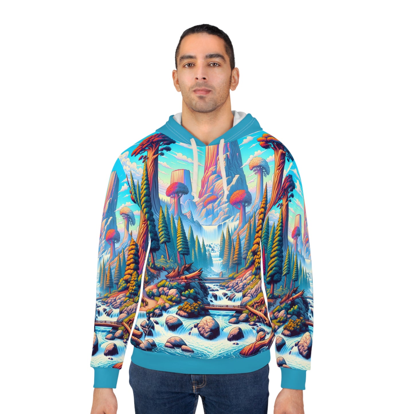 Sequoia National Park All-Over Print Hoodie for Nature Lovers